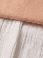 Pomona - Dames maxi-rok met A-lijn en linnenmix