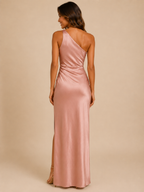 Novi - Mouwloze Maxi-jurk Met Hoge Taille