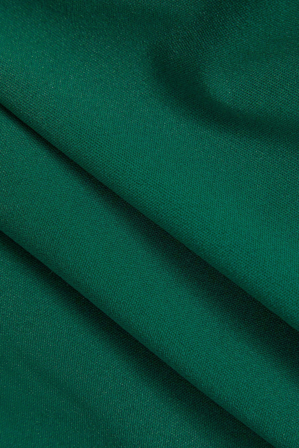 Fiorentina - Groene Mini-jurk Met Asymmetrische Halslijn