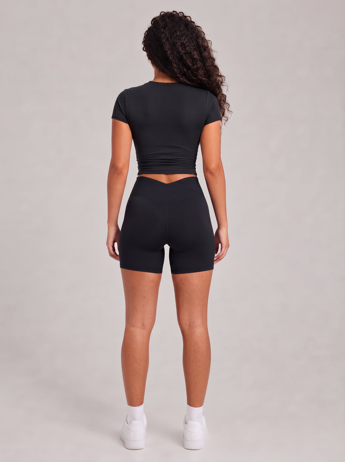 Rowena - Tweedelige set met T-shirt en elastische short