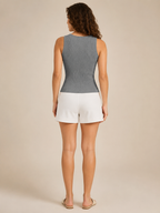 Paige - Dames Slim Fit Tanktop Met Subtiel Reliëf
