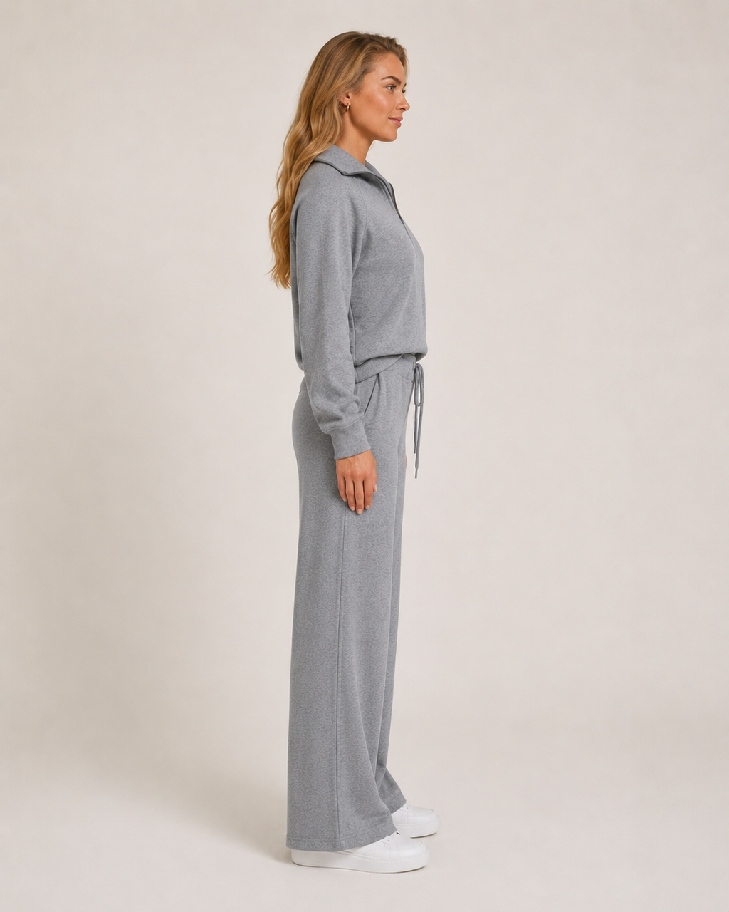 Helina - Dames Loungewear Set Met Sweatshirt En Joggingbroek