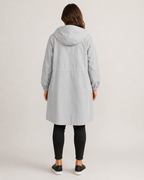 Hannelore - Waterdichte Dames Trenchcoat Met Afneembare Capuchon En Tailleband