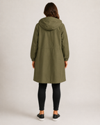 Hannelore - Waterdichte Dames Trenchcoat Met Afneembare Capuchon En Tailleband