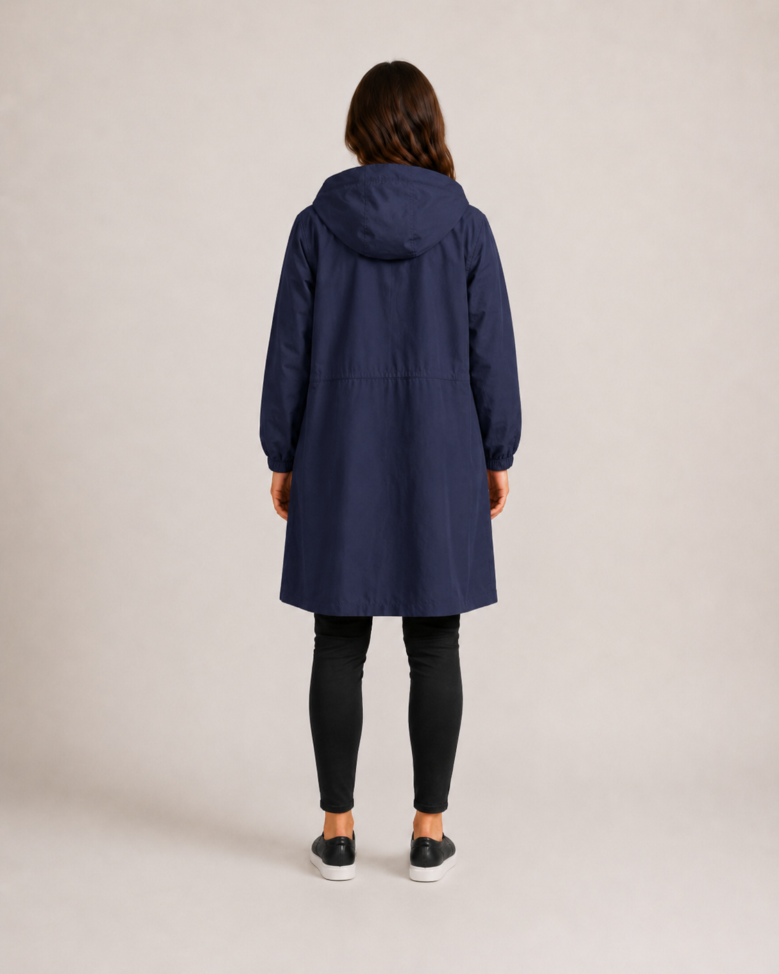 Hannelore - Waterdichte Dames Trenchcoat Met Afneembare Capuchon En Tailleband