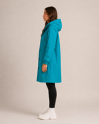 Hannelore - Waterdichte Dames Trenchcoat Met Afneembare Capuchon En Tailleband