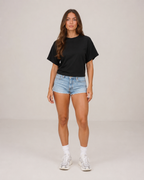 Havira - Dames T-shirt Met Wijde Mouwen En Getailleerde Pasvorm