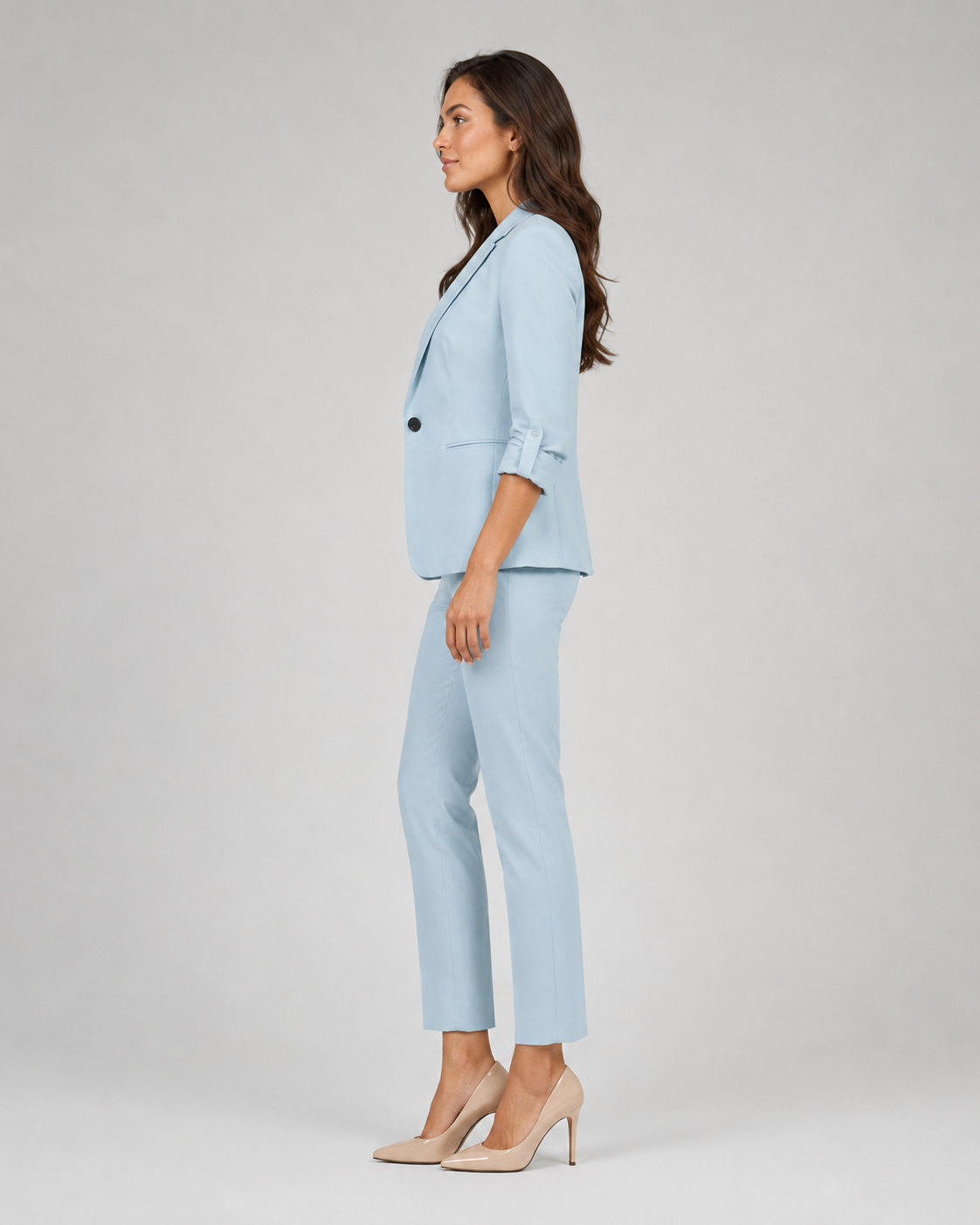 Nadine - Damespak met Blazer en Rechte Broek