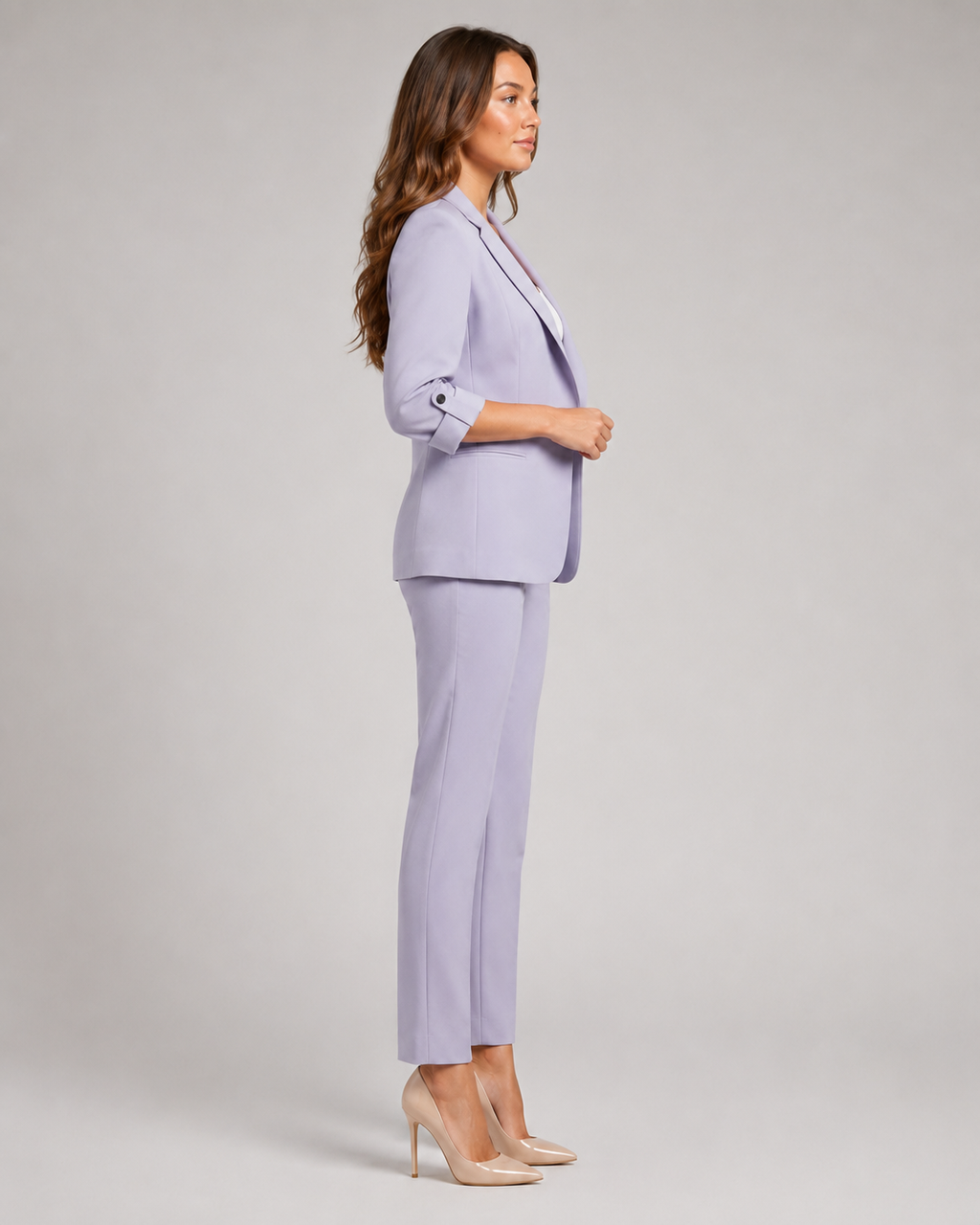 Nadine - Damespak met Blazer en Rechte Broek