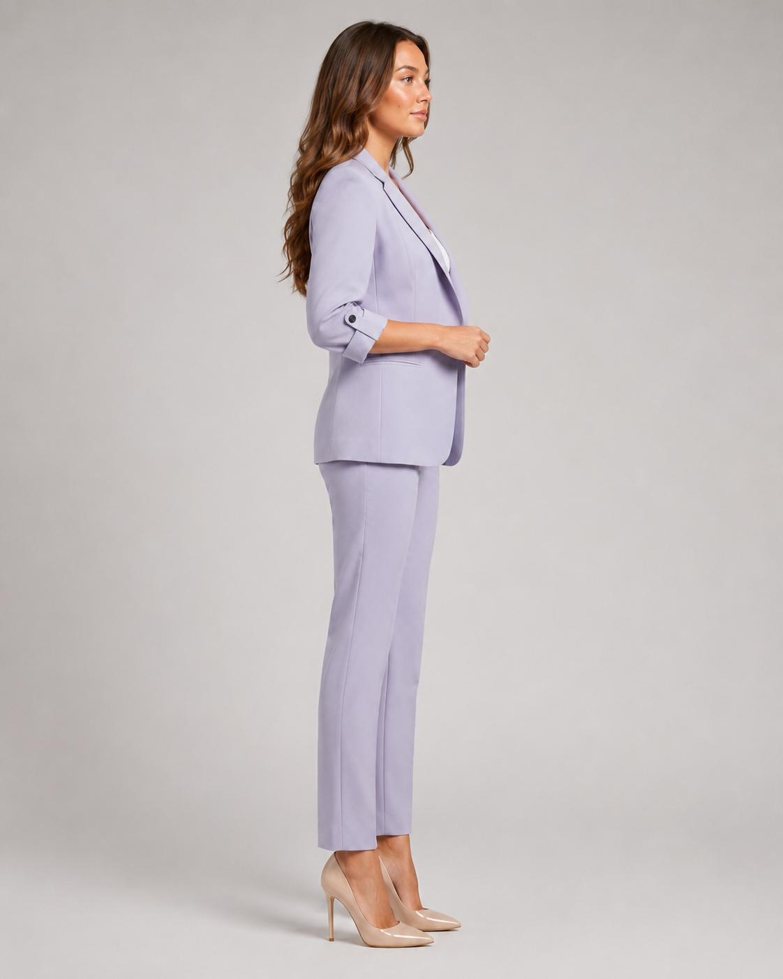Nadine - Damespak met Blazer en Rechte Broek