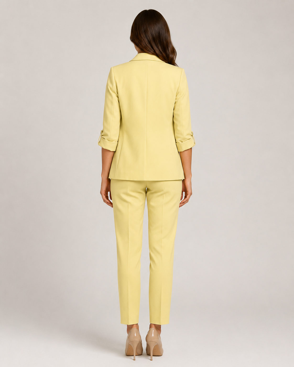 Nadine - Damespak met Blazer en Rechte Broek