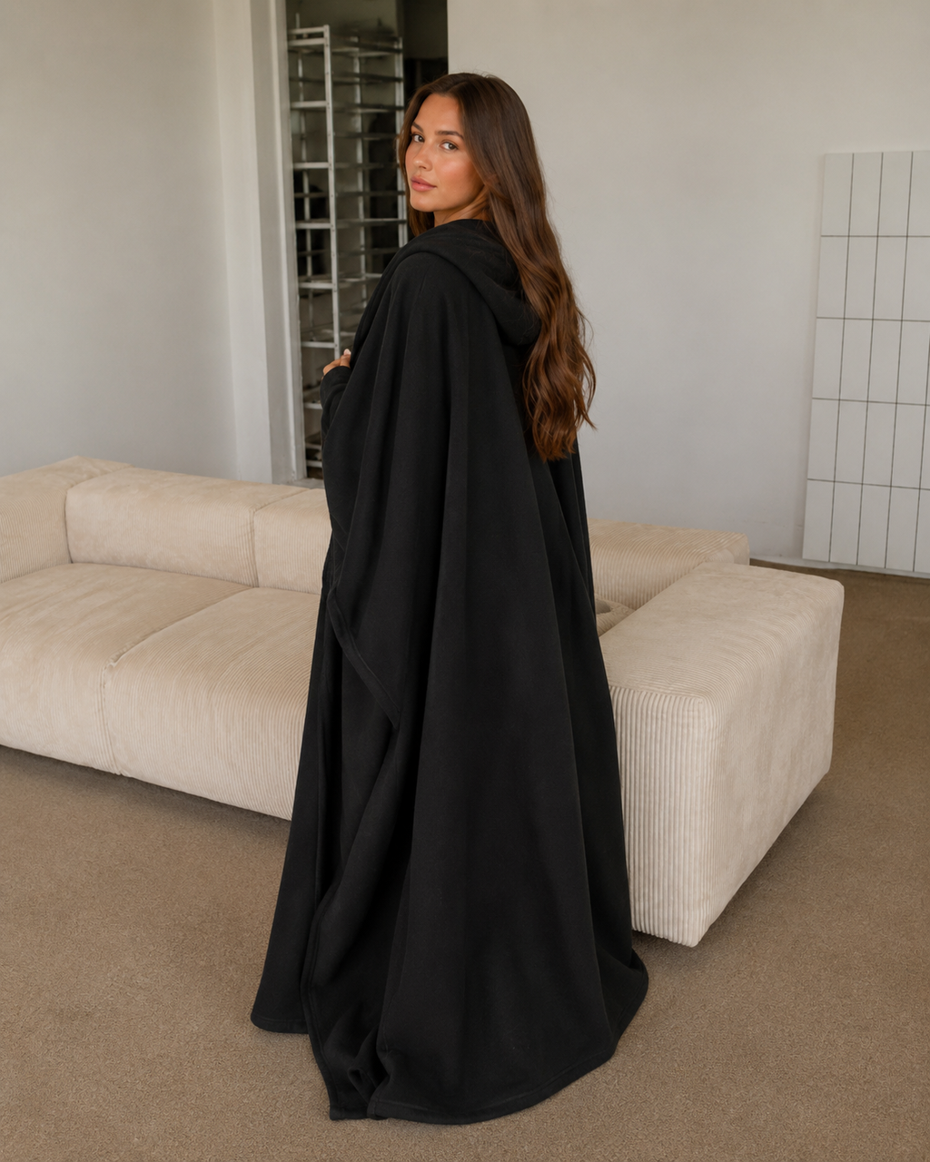 Hestia - Oversized Dames Hoodie Deken Met Zachte Voering