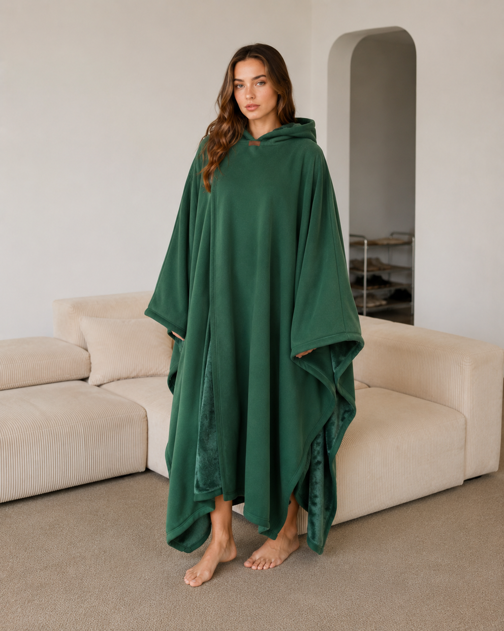 Hestia - Oversized Dames Hoodie Deken Met Zachte Voering