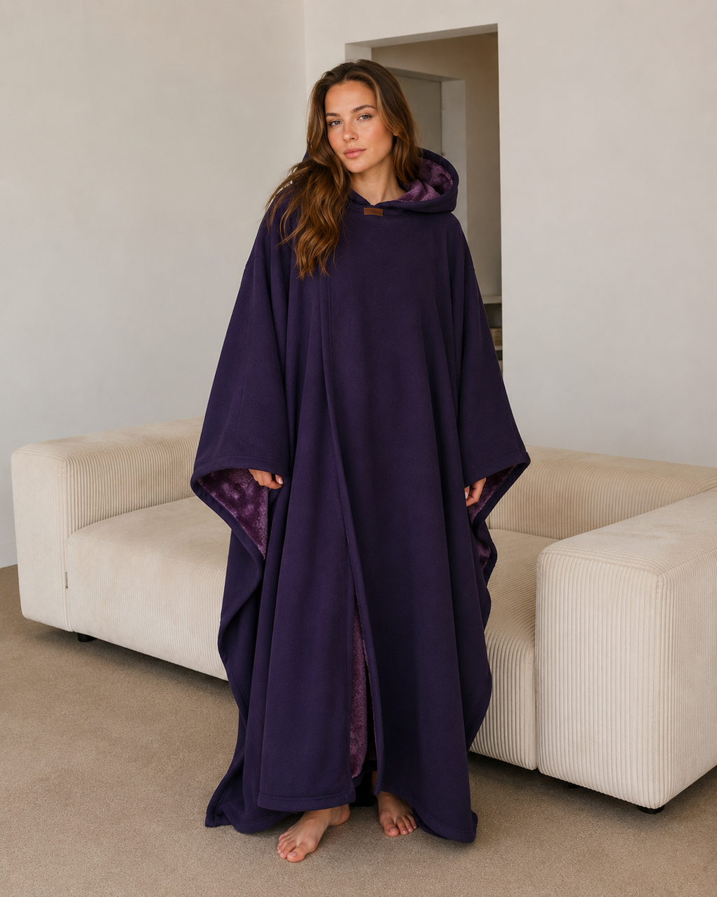 Hestia - Oversized Dames Hoodie Deken Met Zachte Voering