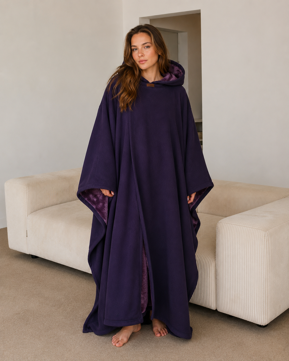 Hestia - Oversized Dames Hoodie Deken Met Zachte Voering