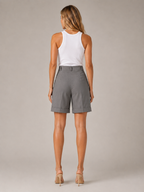 Pavona - Dames wide-fit short met elastische taille