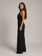 Noralie - Jumpsuit met Halterhals en Palazzo Broek