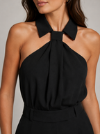Noralie - Jumpsuit met Halterhals en Palazzo Broek