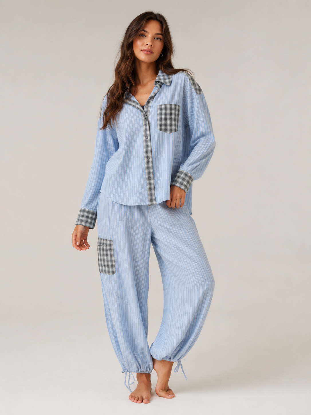Neeltje - Pyjamaset met Losse Pasvorm en Zachte Stof