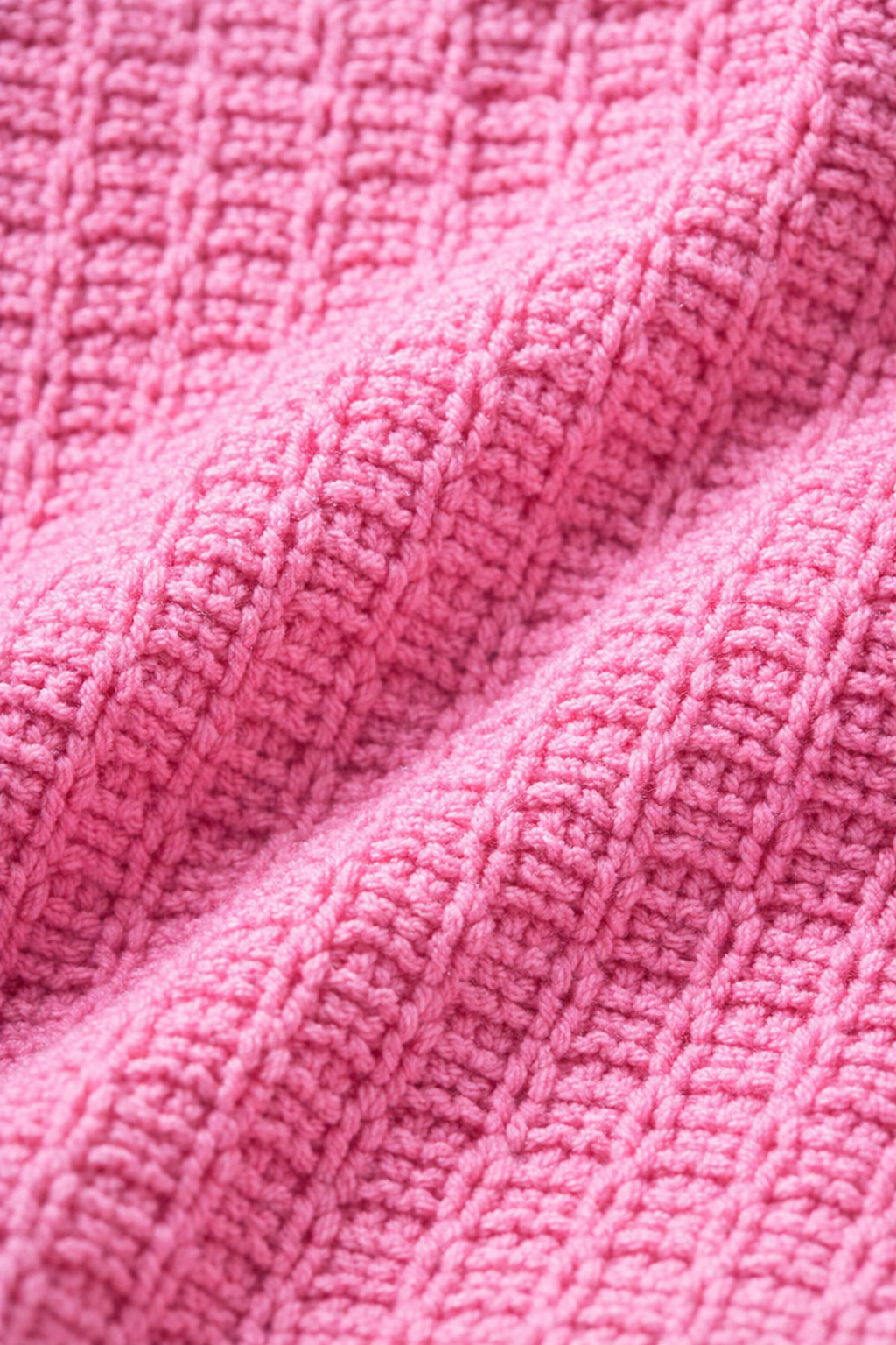 Lenny Pink Scallop Trim Sweater Tee