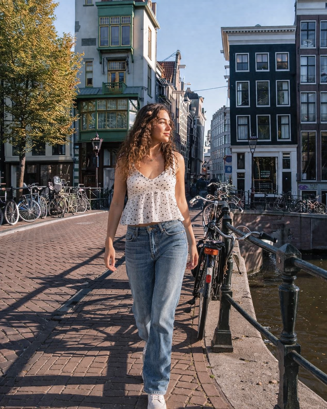 Daniëlla Gebloemde Top