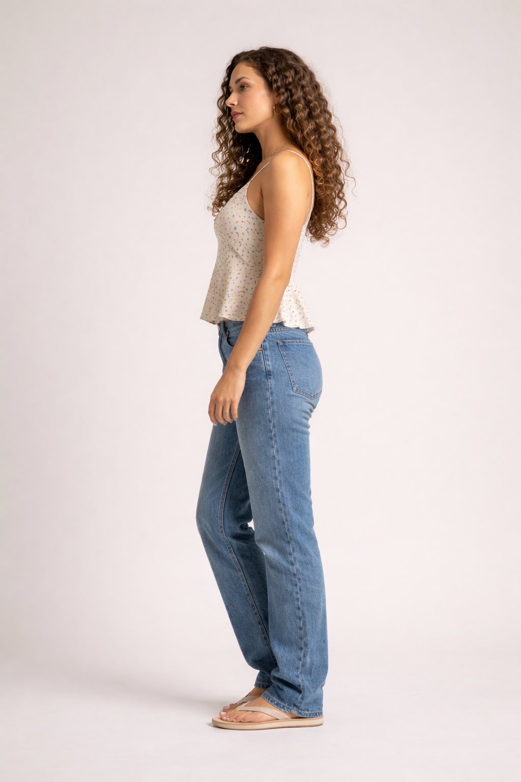 Daniëlla Gebloemde Top