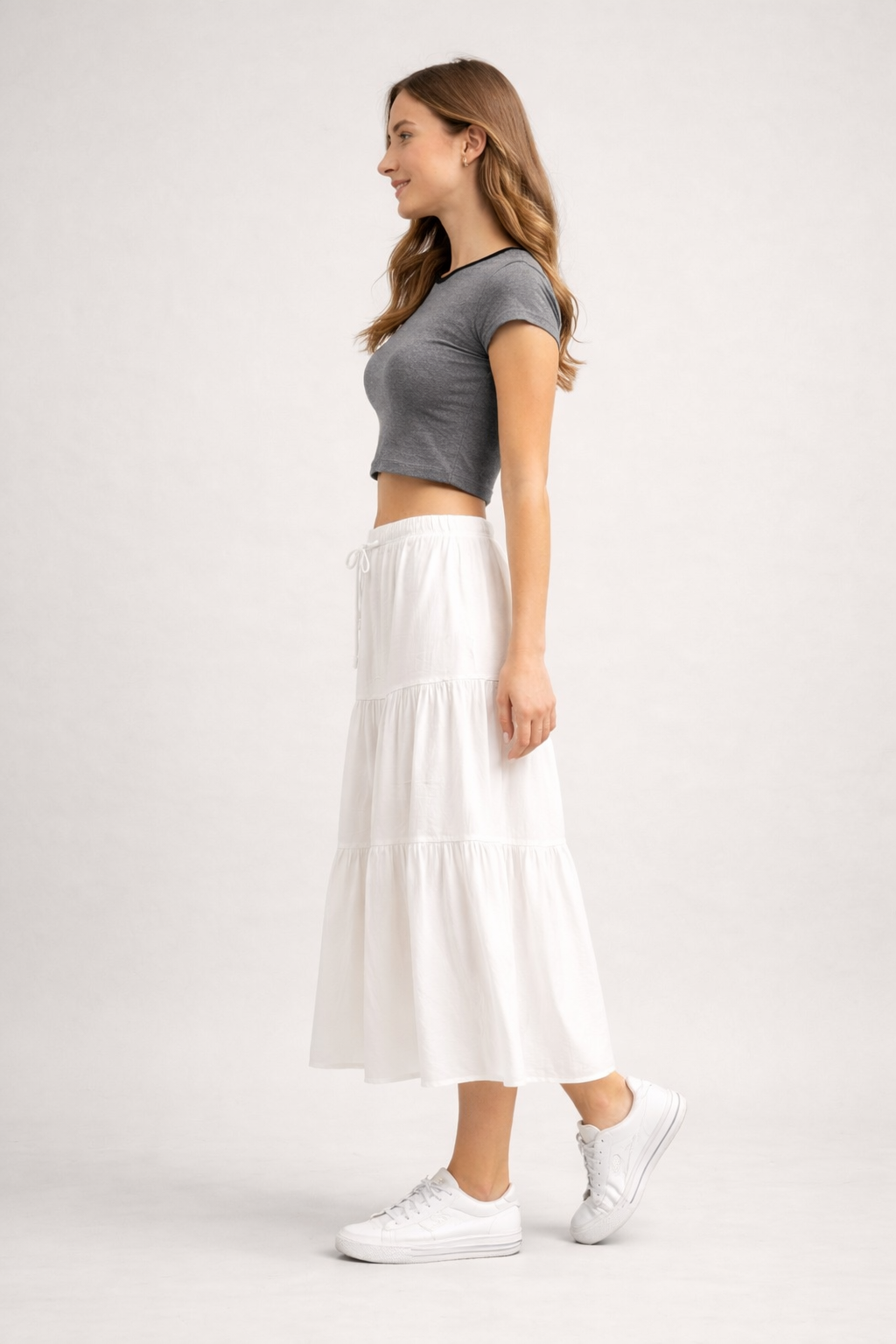 Diana Grijze Top