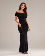 Isella - Strapless Maxi-jurk met Nauwsluitend Silhouet