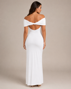 Isella - Strapless Maxi-jurk met Nauwsluitend Silhouet
