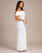 Isella - Strapless Maxi-jurk met Nauwsluitend Silhouet