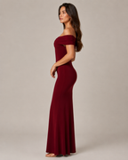 Isella - Strapless Maxi-jurk met Nauwsluitend Silhouet