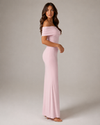 Isella - Strapless Maxi-jurk met Nauwsluitend Silhouet