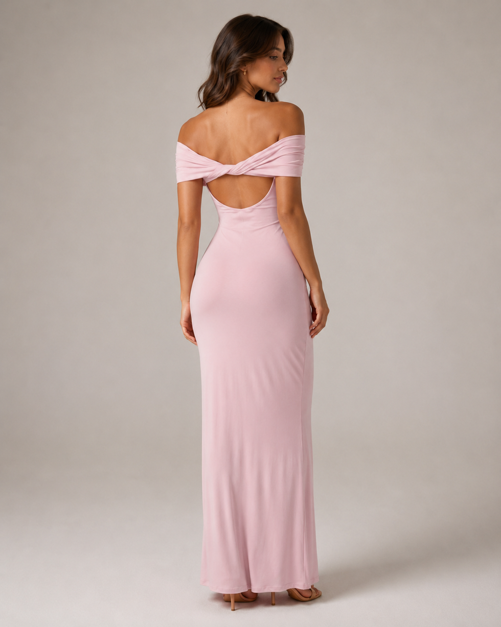 Isella - Strapless Maxi-jurk met Nauwsluitend Silhouet