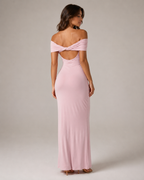 Isella - Strapless Maxi-jurk met Nauwsluitend Silhouet