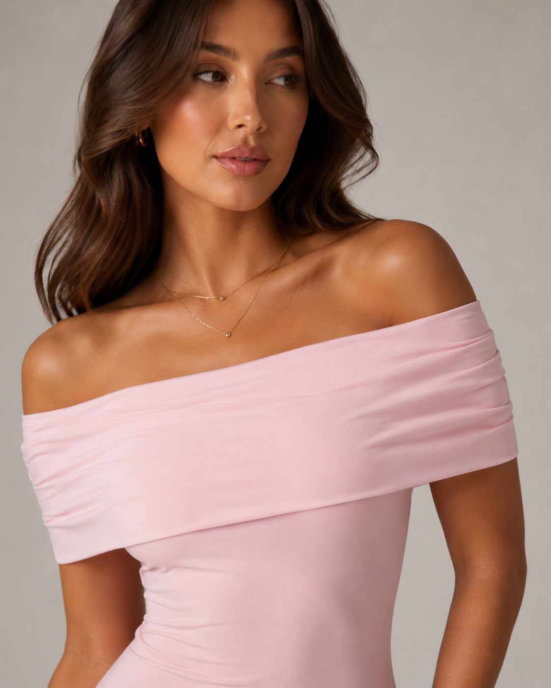 Isella - Strapless Maxi-jurk met Nauwsluitend Silhouet