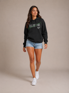 Serilda - Dames Hoodie Met Letterprint En Kangoeroezak