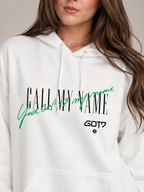 Serilda - Dames Hoodie Met Letterprint En Kangoeroezak