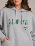 Serilda - Dames Hoodie Met Letterprint En Kangoeroezak
