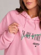 Serilda - Dames Hoodie Met Letterprint En Kangoeroezak