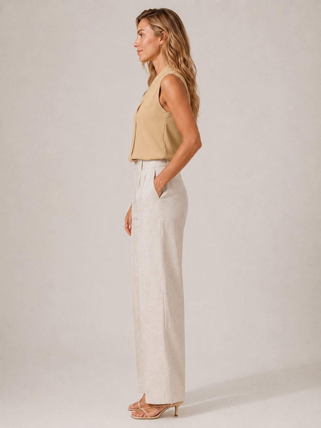 Saméline - Dames Blouse Met V-hals En Losse Pasvorm