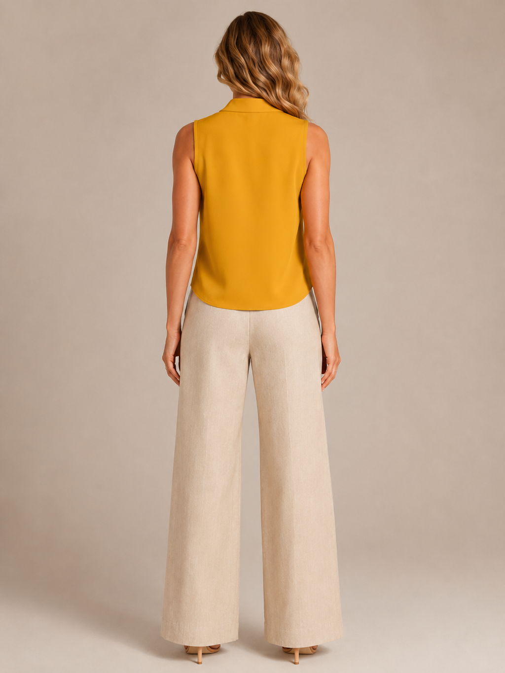 Saméline - Dames Blouse Met V-hals En Losse Pasvorm