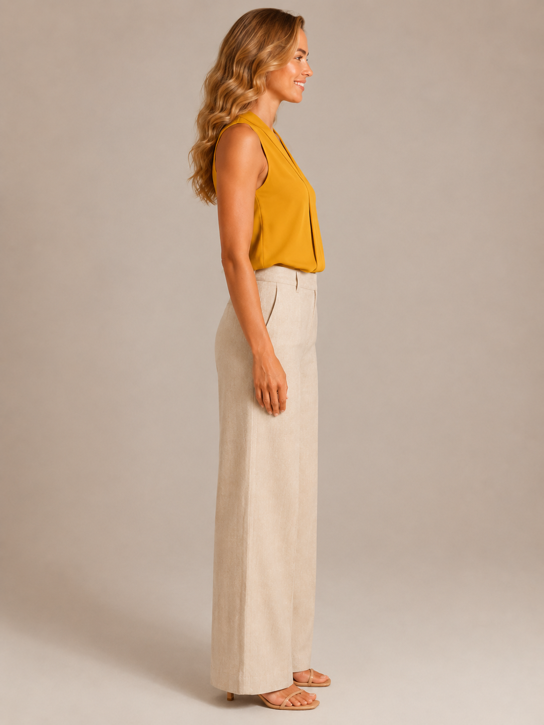 Saméline - Dames Blouse Met V-hals En Losse Pasvorm