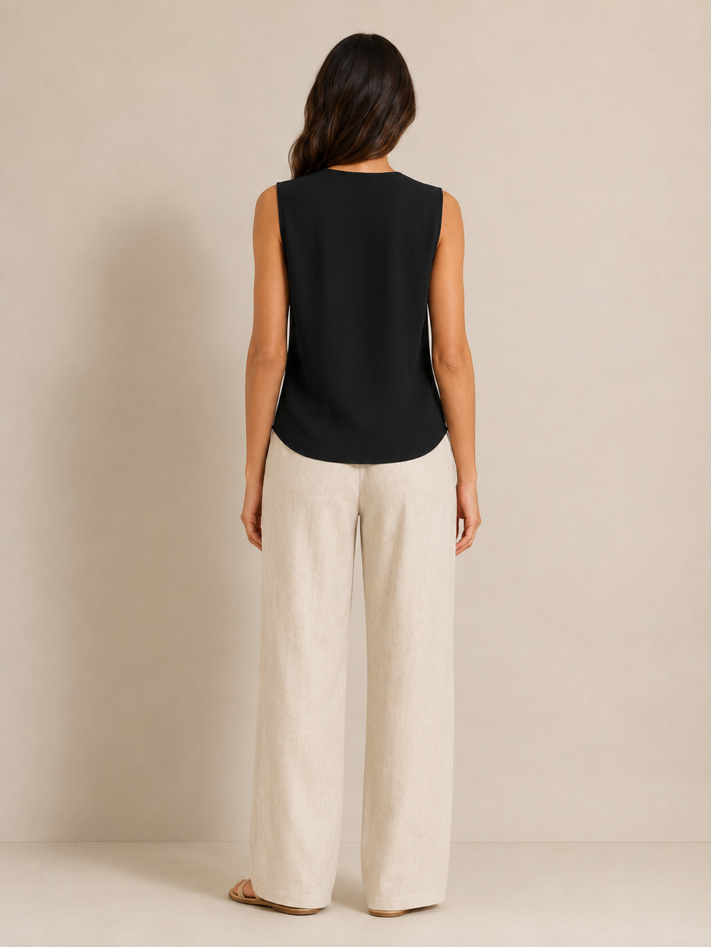 Savienne - Dames Blouse Met V-hals En Plooidetail