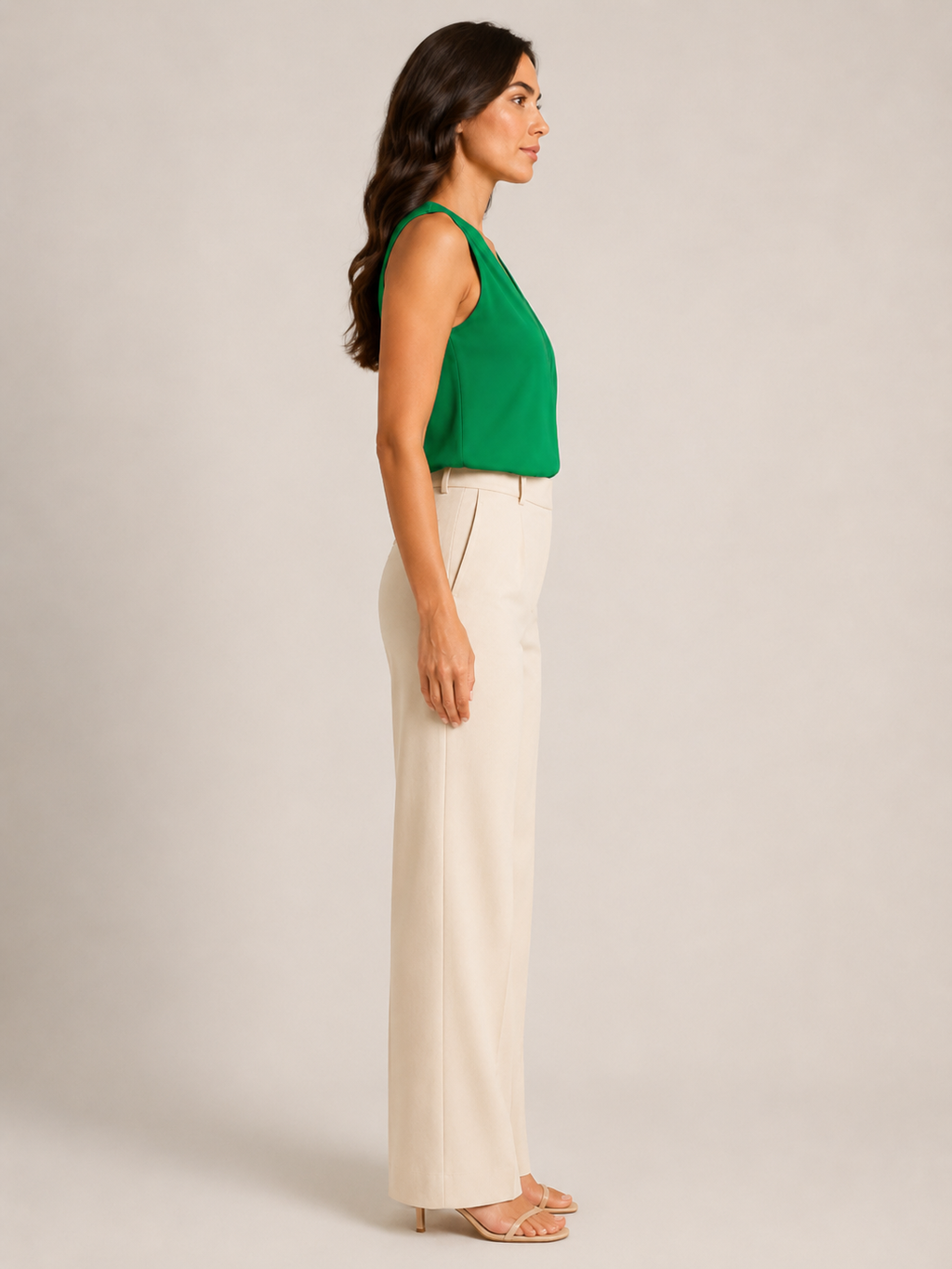 Savienne - Dames Blouse Met V-hals En Plooidetail