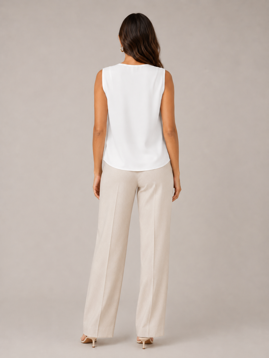 Savienne - Dames Blouse Met V-hals En Plooidetail