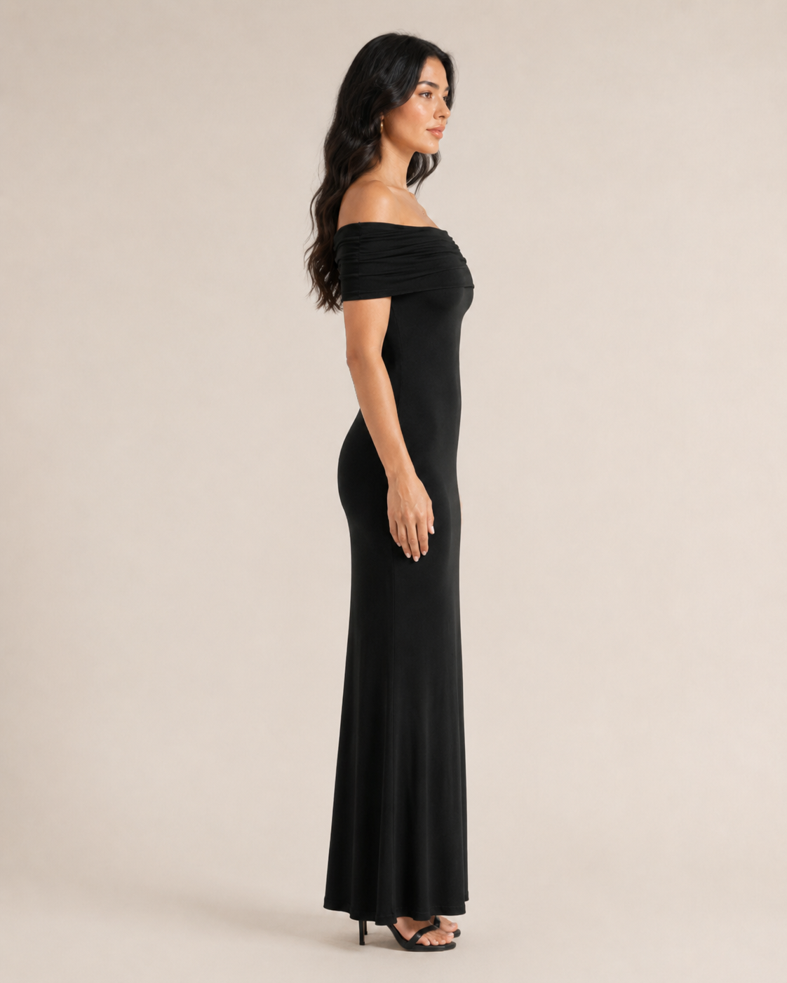 Isella - Strapless Maxi-jurk Met Nauwsluitend Silhouet