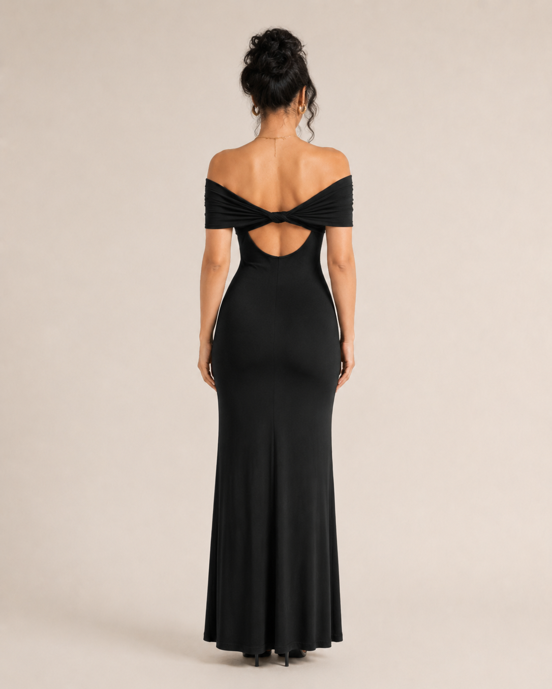 Isella - Strapless Maxi-jurk Met Nauwsluitend Silhouet