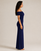 Isella - Strapless Maxi-jurk Met Nauwsluitend Silhouet