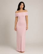 Isella - Strapless Maxi-jurk Met Nauwsluitend Silhouet