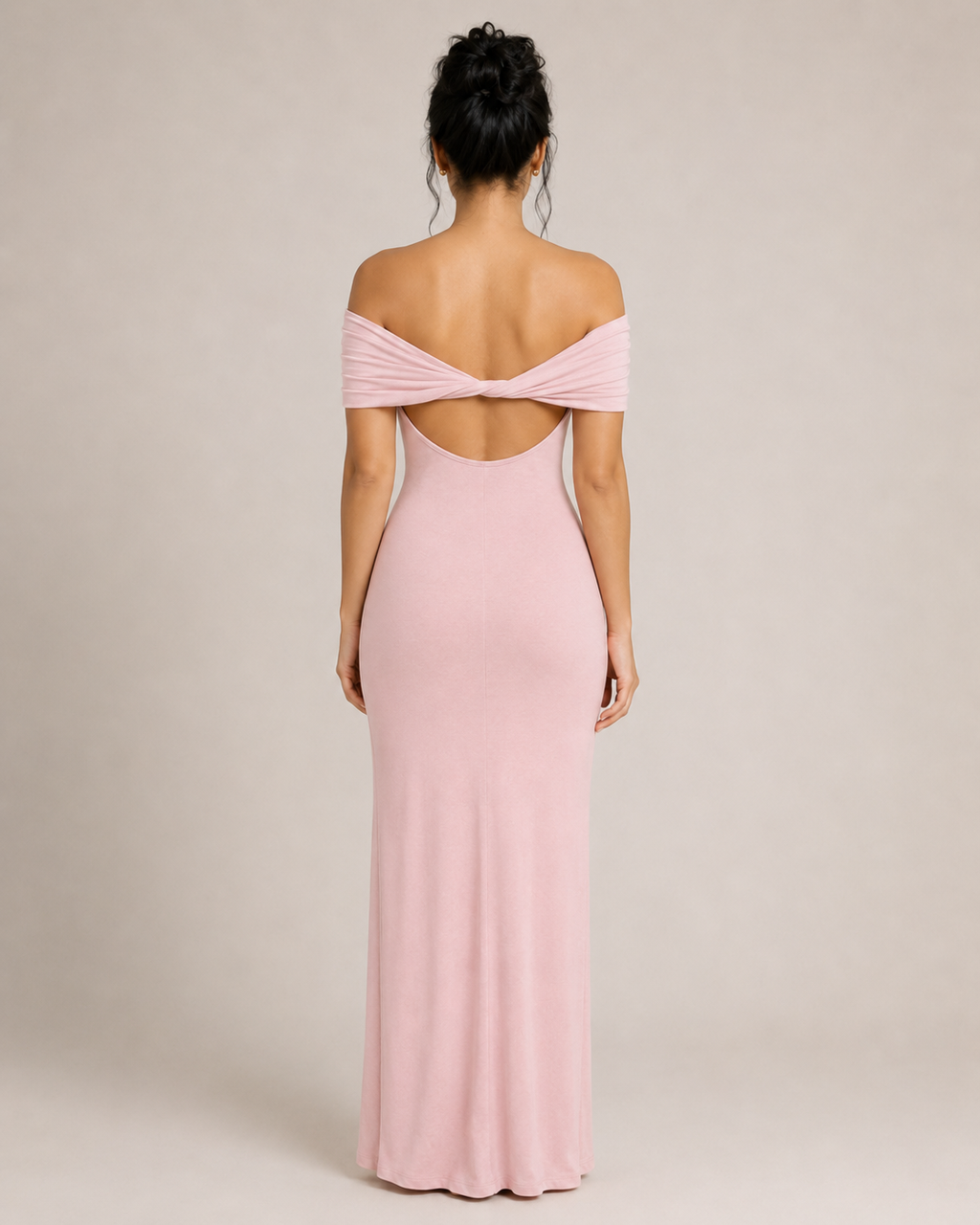 Isella - Strapless Maxi-jurk Met Nauwsluitend Silhouet